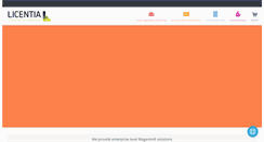 Desktop Screenshot of licentia.pt