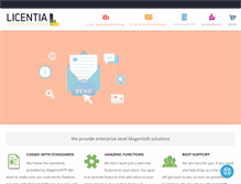 Tablet Screenshot of licentia.pt